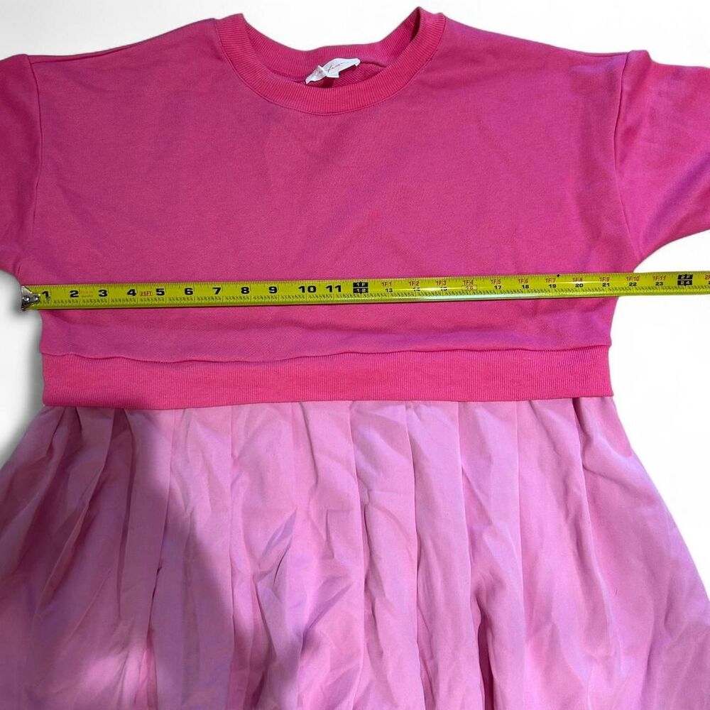 Kawaii Pink Sweater and Skirt Dress - Picture 4 of 7